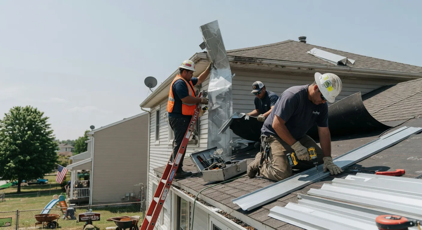 Metal Roof Repair in Elmore City, OK
